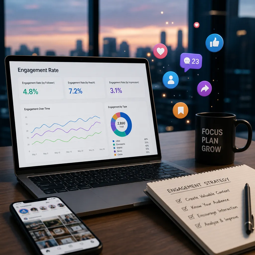 نرخ تعامل (Engagement Rate)؛ فراتر از لایک و کامنت
