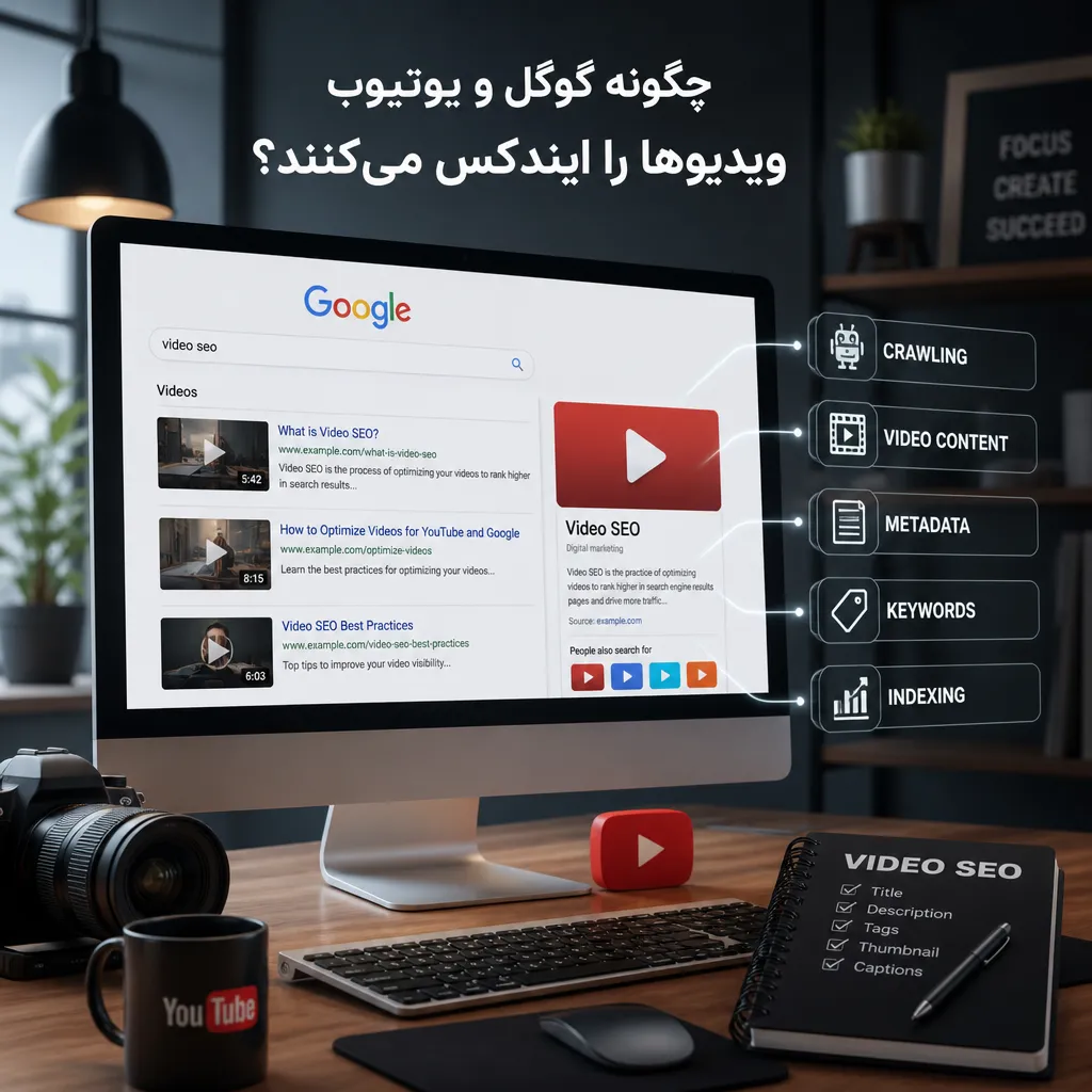 چگونه گوگل و یوتیوب ویدیوها را ایندکس می‌کنند؟