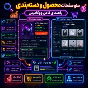 سئو صفحات محصول و دسته‌بندی