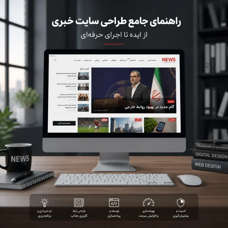 طراحی سایت خبری