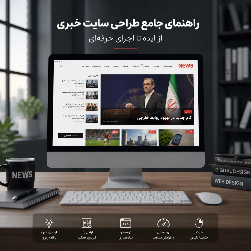 طراحی سایت خبری