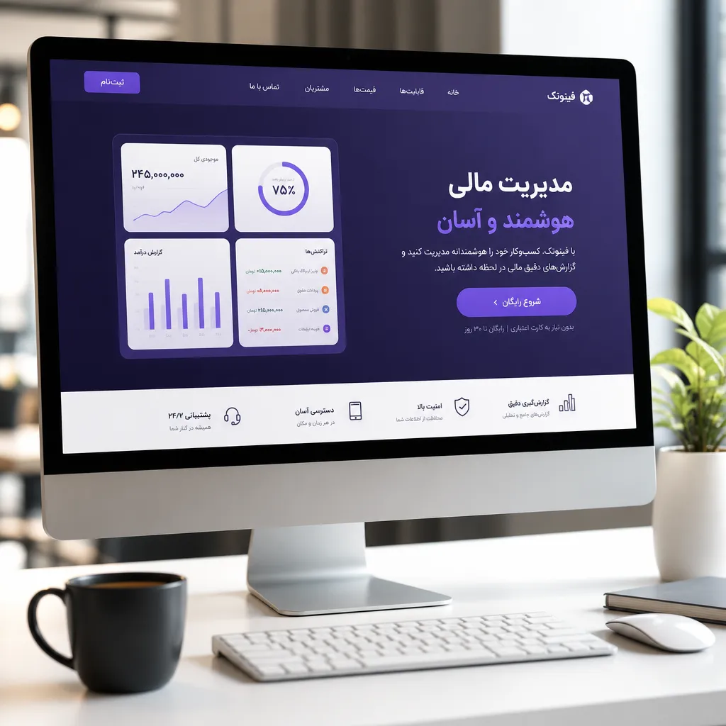 طراحی صفحه فرود