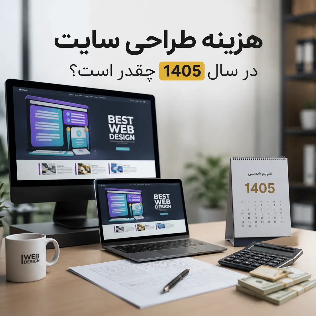 هزینه طراحی سایت