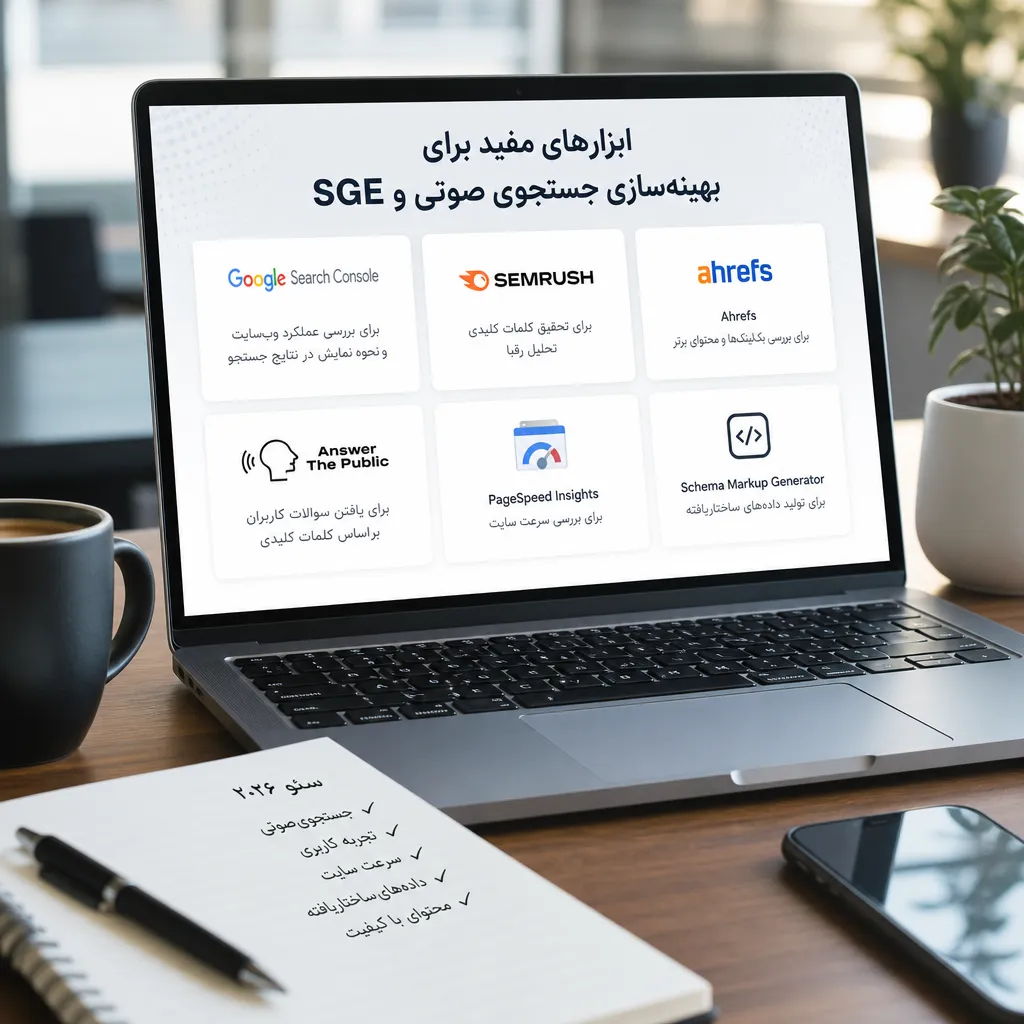 ابزارهای مفید برای بهینه&zwnj;سازی جستجوی صوتی و SGE