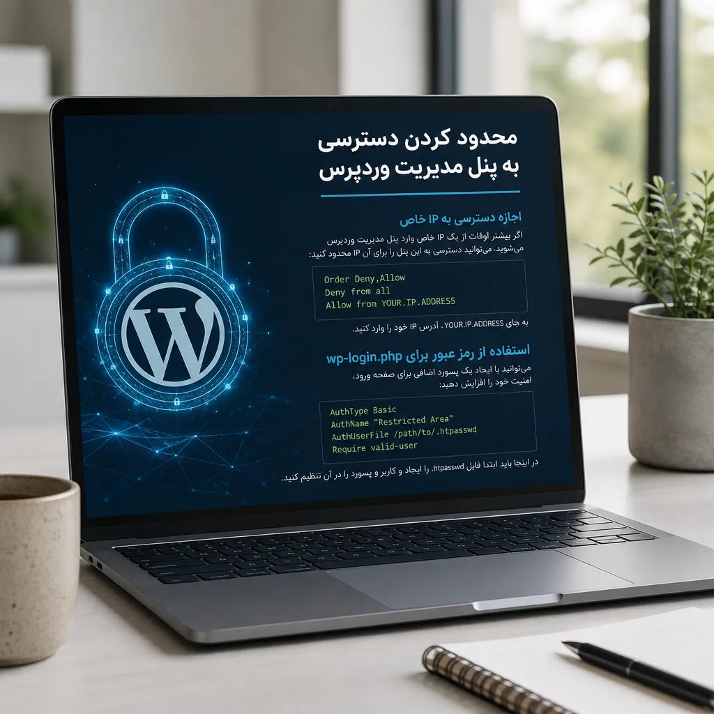 محدود کردن دسترسی به پنل مدیریت وردپرس