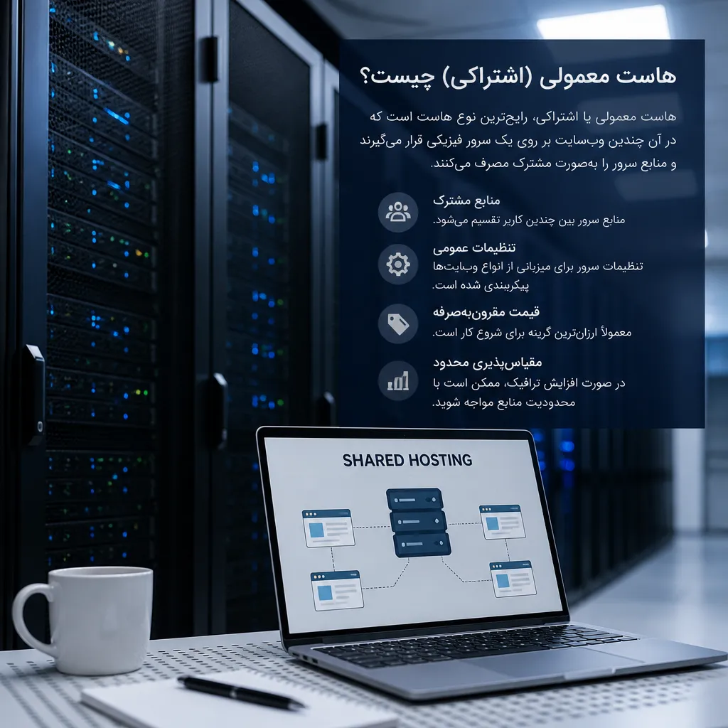هاست معمولی (اشتراکی) چیست؟