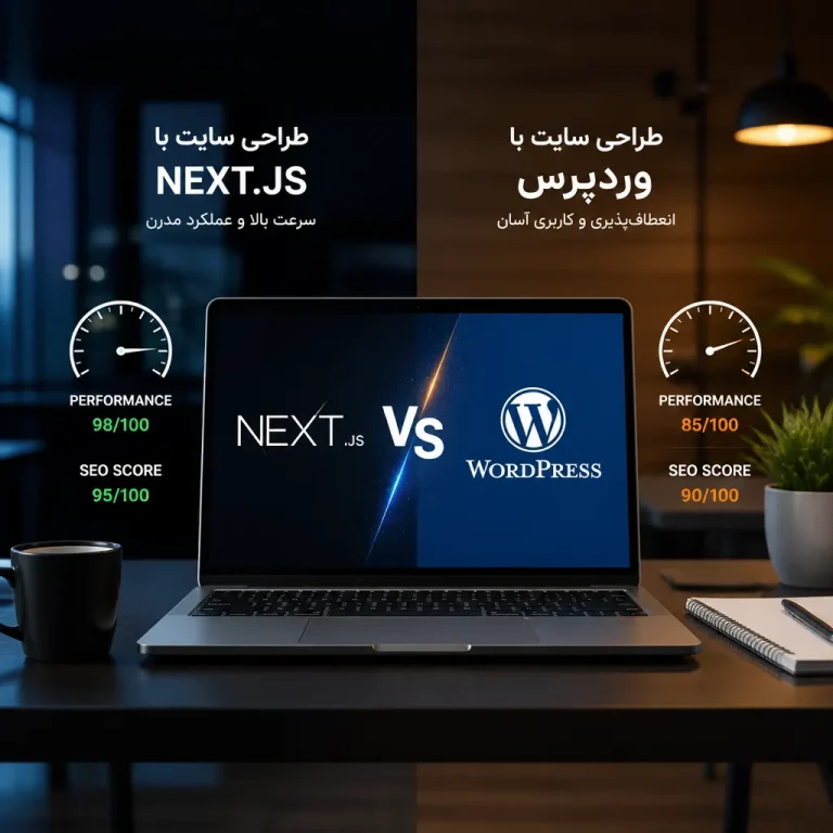 طراحی سایت با Next.js یا وردپرس