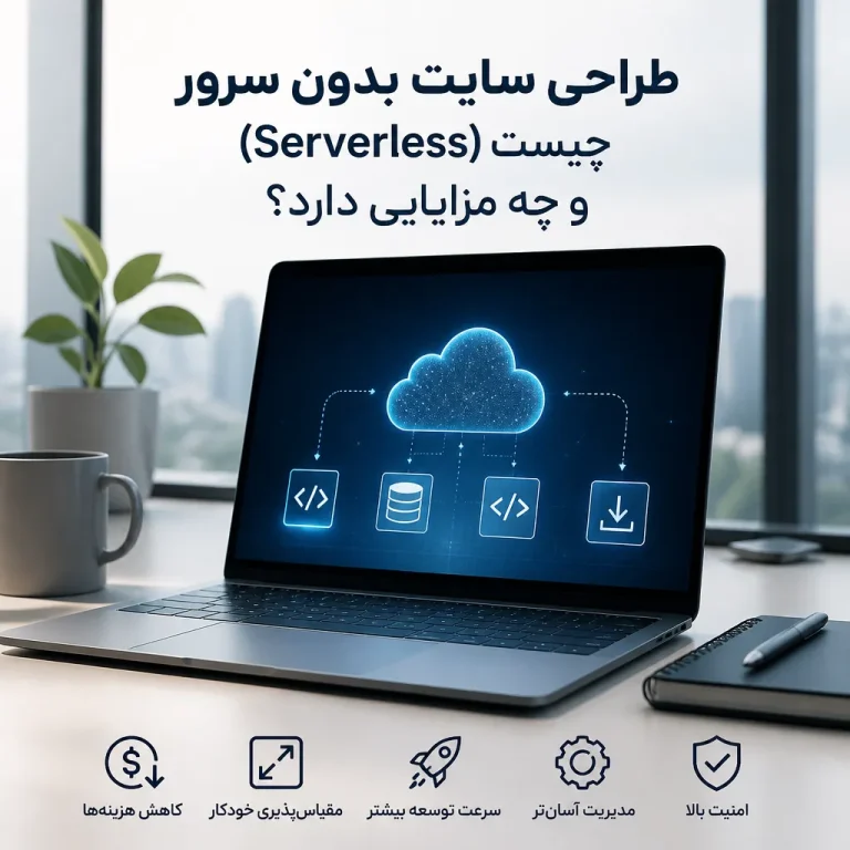 طراحی سایت بدون سرور