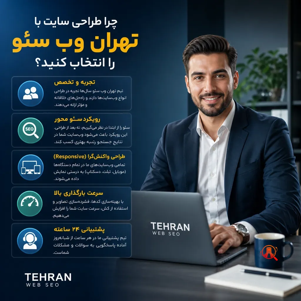 چرا طراحی سایت با تهران وب سئو را انتخاب کنید