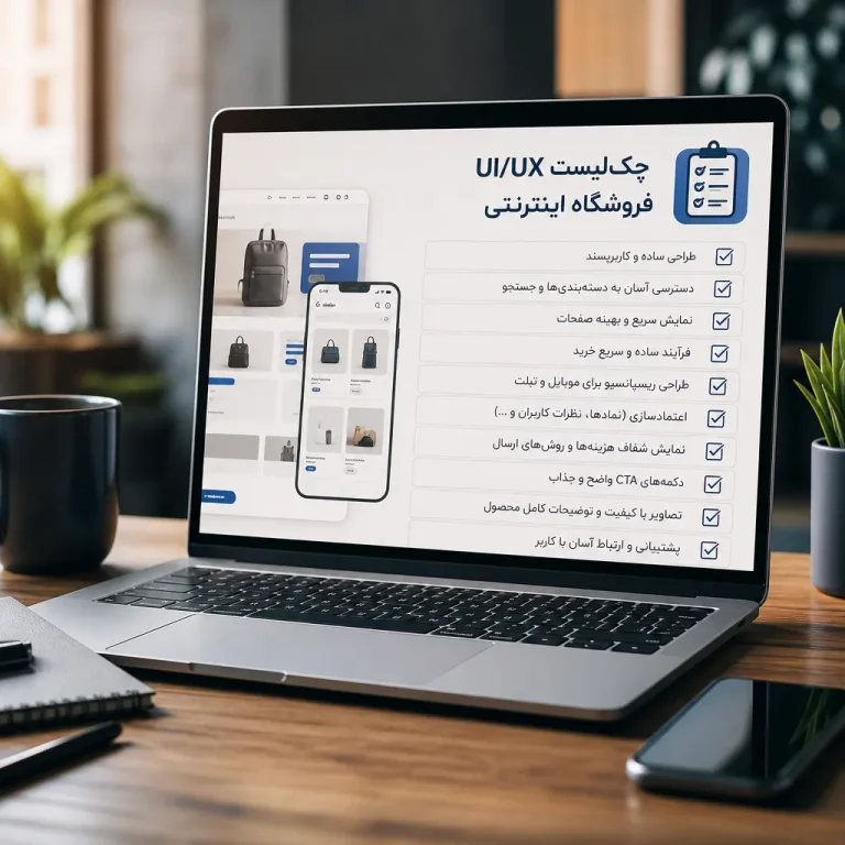 چک‌لیست UI/UX فروشگاه اینترنتی